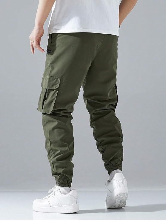 Lymio Cargo for Men | Cotton Cargo Pant | Lower for man | Comfortable Breathable Cargos for Casual, Office Wear | Pant for Men - Image 7
